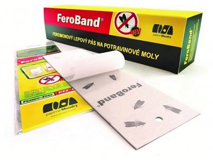 Papírna Moudrý FeroBand lepící pás na potravinové moly 1 kus (3)(1)