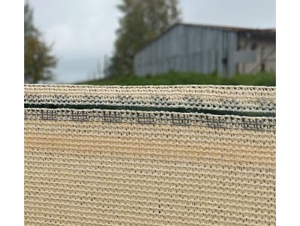 Stínící tkanina, rašlový úplet 92 , 150gm2, barva písková (9) 1