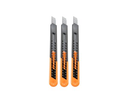 Odlamovací nůž Bradas – 3 ks, čepel 9 mm