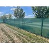 Stínící tkanina, síť, rašlový úplet 70%, 115g/m2, 50m x 2m - zelená