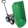 Vozík zahradní Lagrada 300, sklápěcí, zelený (7) tn