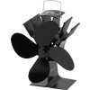 Ventilátor na kamna – teplem poháněný krbový ventilátor 18 cm