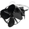 Ventilátor na kouřovod magnetický – teplem poháněný krbový ventilátor