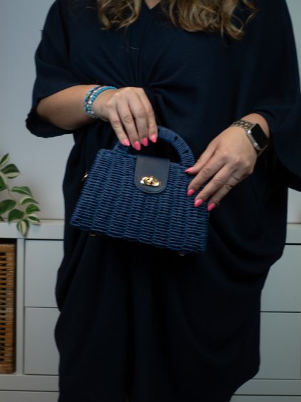 Kabelka Gloria - modrá