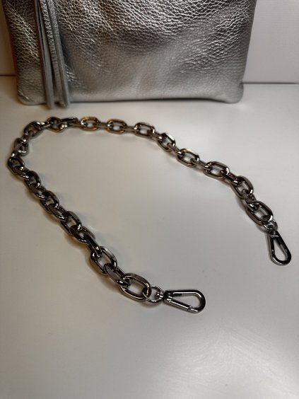 Náhradní kovový řetěz ke kabelce Gianmarcino I - Stříbrný