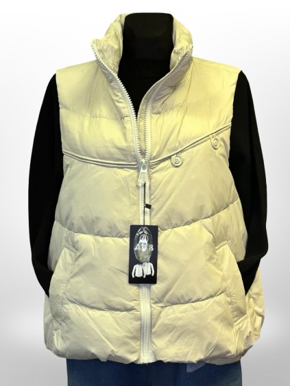 VESTA S KACHNÍM PEŘÍM III. - BÉŽOVÁ