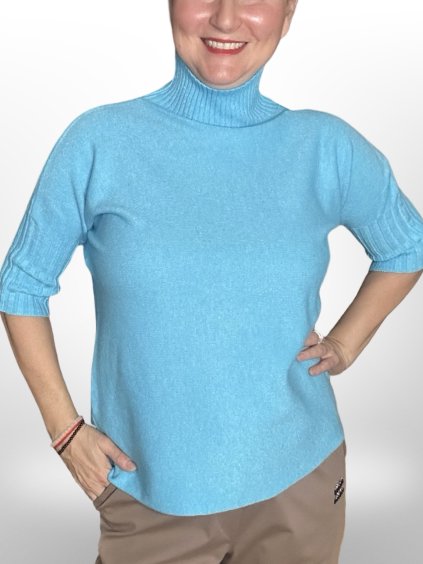 UNI ROLÁK KR.RUKÁV 8103 - TYRKYS