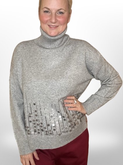 SVETR S ROLÁKEM A MATNÝMI FLITRY URSTA 5316 – ŠEDÝ