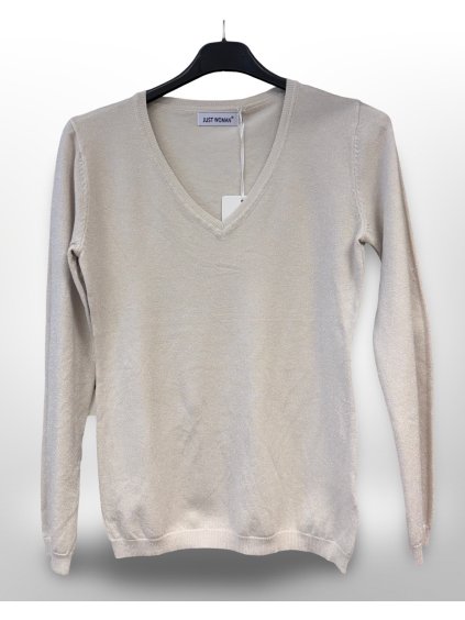 SVETŘÍK S LESKLOU NITKOU "V" - BÉŽ