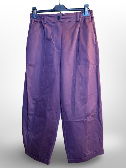 KALHOTY BAREL ZIP - BURGUNDY