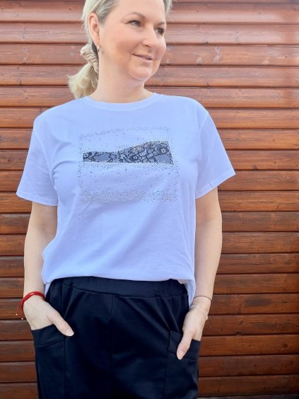 TRIČKO S APLIKACÍ ČB