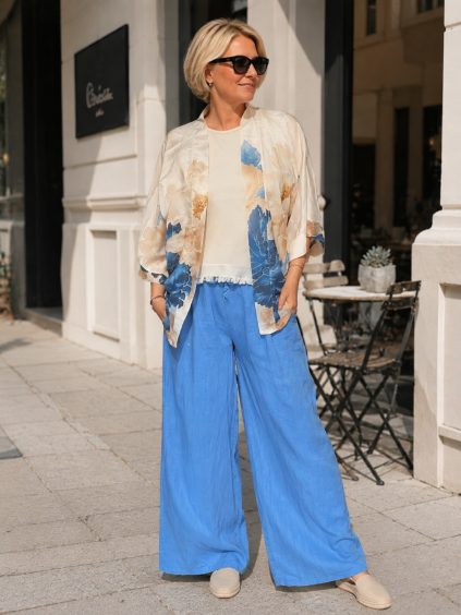 KIMONO KABÁTEK BLUE FLOWER