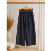 KALHOTY BARREL JEANS - MODRÁ