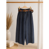 KALHOTY BARREL JEANS - MODRÁ