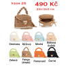 Kabelka 2S macrame - smetana