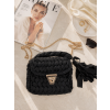 MACRAME KABELKA - ČERNÁ