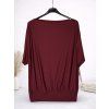 BASIC TOP LODIČKA - BORDÓ