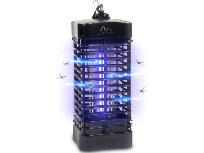 GARDIGO Lapač hmyzu elektrický s UV LED modrým světlem / 230 V / 25 m2