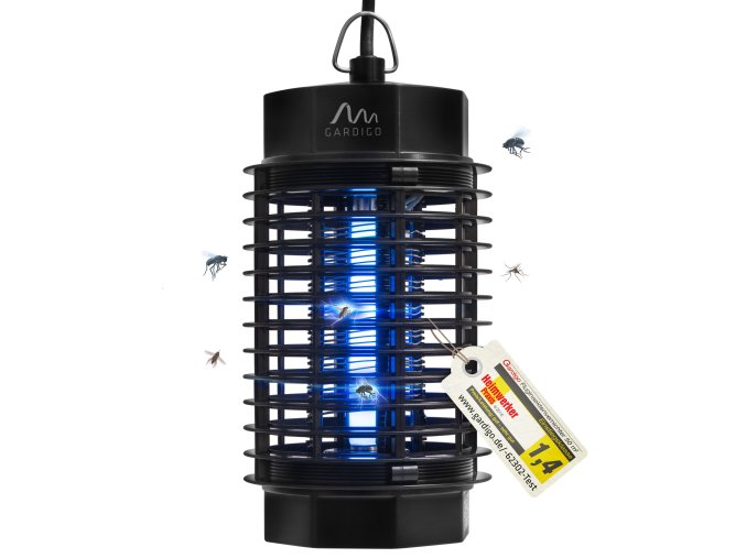GARDIGO Lapač hmyzu elektrický s UV LED světlem / 230 V / 30 m2