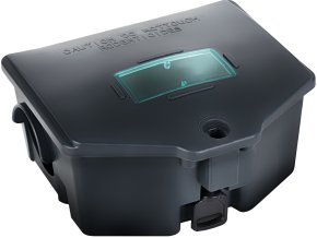 Past na odchyt myší BOX / černý plast / GARDIGO