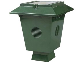 Solární ultrazvukový odpuzovač plašič ptáků  GX-04 / 360 ° /  4 repro / 40 m2 / X4-LIFE