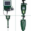 60085 solar wasser tierabwehr solarpanel erdspiess anschluss gartenschlauch