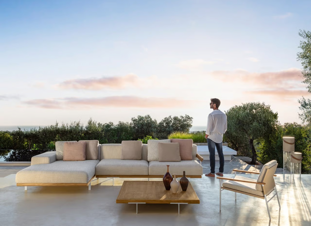 Výber záhradného nábytku podľa priestoru