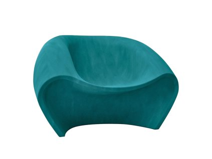 Iris kreslo aquagreen