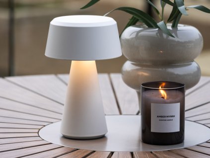 zahradne svietidlo LED Statford biele