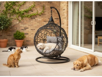 Lexi zavesne kreslo pre zvierata