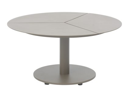 Peace kavovy stol svetla seda