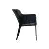 Záhradna stolička čierna CAIRO