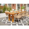 Záhradný teakový stôl YASMANI 240