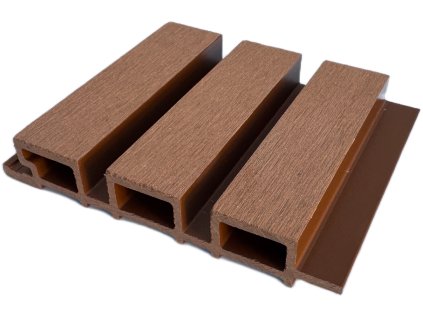 02 Fasádní profil 169x28x2200mm odstín teak