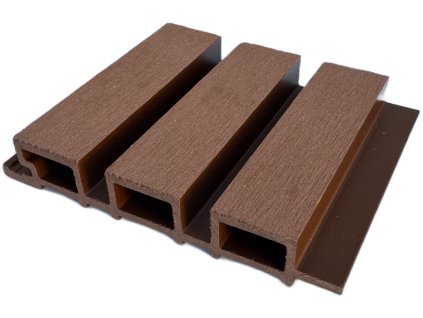 03 Fasádní profil 169x28x2200mm odstín brownisch red