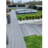 WPC terasové prkno LamboDeck 140 x 20 x 2900 – Dark Grey