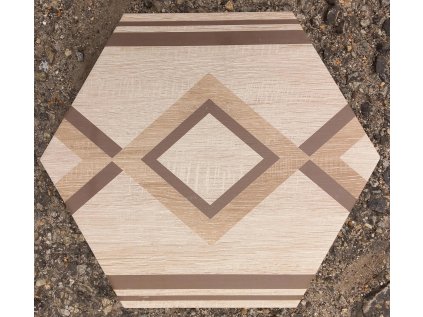 Deceram PAM DecoWood Haya MIX 25,8x29 Hex
