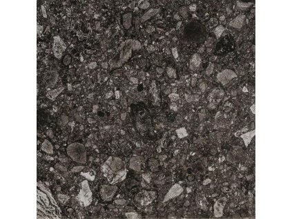 Deceram Outdoor DONR Black Terrazzo 80x80 Rett. (tl. 2cm)