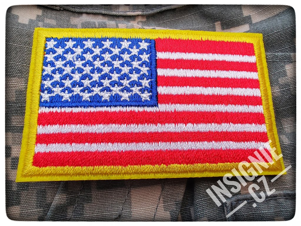 Nášivka - vlajka USA