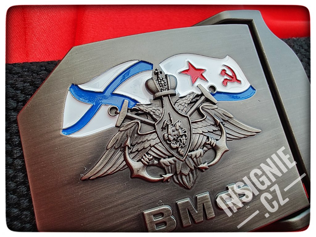Opasek s přezkou Vojenského námořnictva Ruské federace