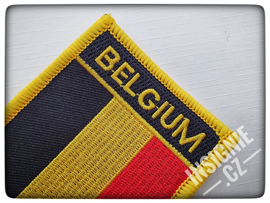 Belgie - nášivka BELGIUM