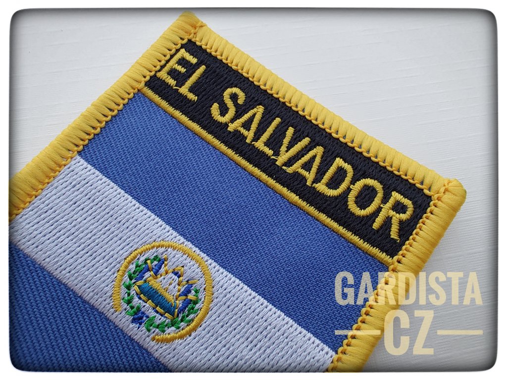 Salvador - nášivka EL SALVADOR