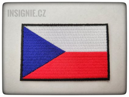 Nášivka vlajka ČR - obdélník