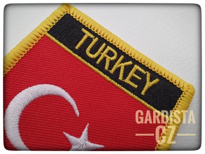 Turecko - nášivka TURKEY