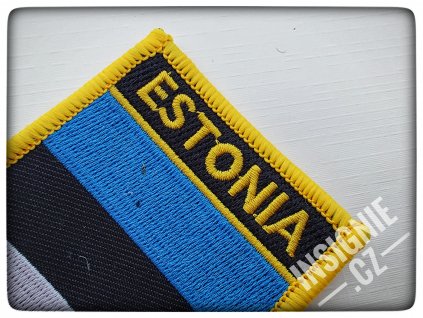 Estonsko - nášivka ESTONIA