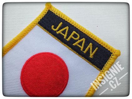Japonsko - nášivka JAPAN