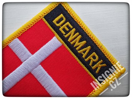 Dánsko - nášivka DENMARK