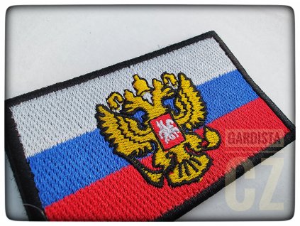 Nášivka se znakem RF na trikoloře