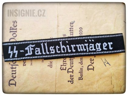 Manžetová páska SS - Fallschirmjäger
