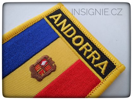 Andorra - nášivka ANDORRA